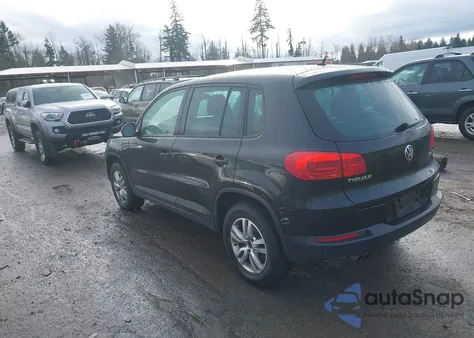 2012 Volkswagen Tiguan S from USA, damaged, VIN WVGAV7AXXCW544268